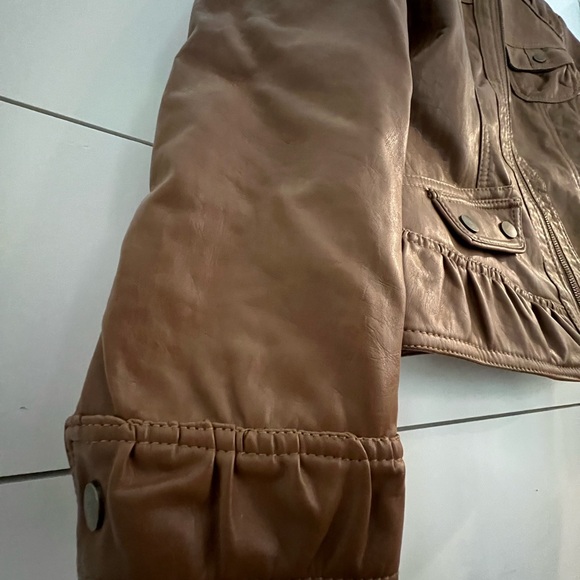 Vegan Leather Jacket - Picture 4 of 6